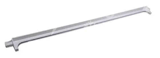 lišta police chladničky BEKO / BLOMBERG, zadní, plastová šíře lišty 49cm.